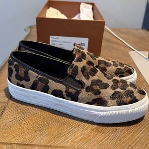 Coach Maggie Size 6M Ocelt Haircalf Slip on Shoes Q6366